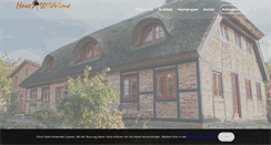 Desktop Screenshot of haus-wildblume.de